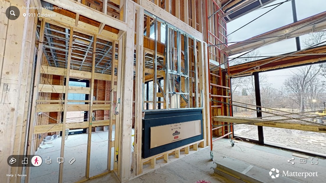 Caldwell Estate, Pre-Drywall Documentation — Mississauga, ON (Lorne Park)